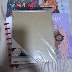 Happy Planner Gold Snap-In Covers